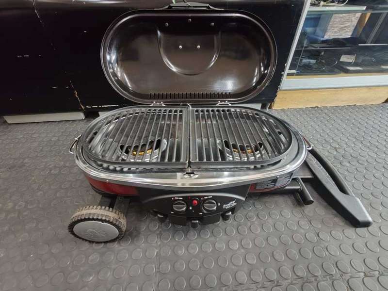 Red coleman grill online